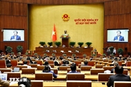Fifteenth N.A.’s 10th session discusses enhanced power delegation for Hanoi